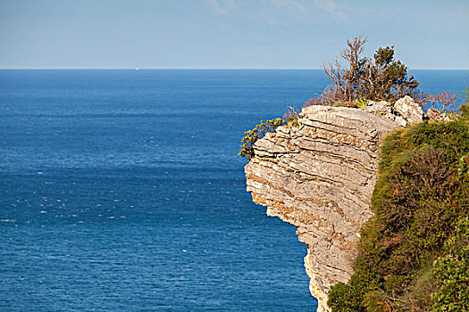岩石,悬崖,亚德里亚海,海岸