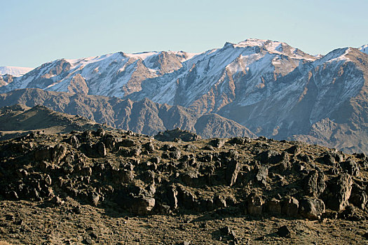 新疆哈密,天山石林