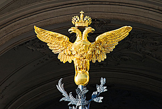 镀金,白肩雕,大门,冬宫,偏僻寺院,圣彼得堡,俄罗斯