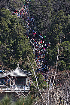 三月三登泰山