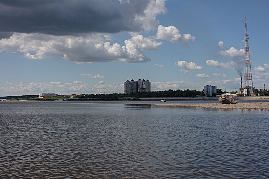 黑河风景