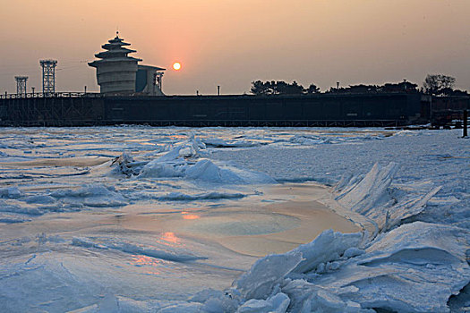 北戴河冰