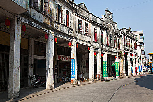 江门,开平赤坎古镇,古建筑