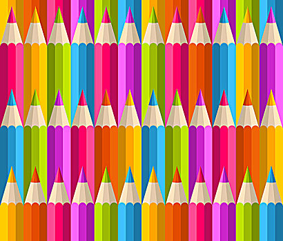 彩虹,铅笔,图案