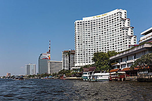 香格里拉,酒店,湄南河,曼谷,泰国,亚洲