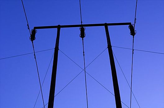电线,高压电塔,瑞典