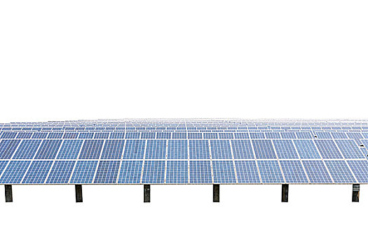 太阳能电池板,隔绝,白色背景,背景