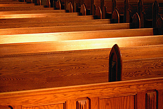 木质,教堂长椅