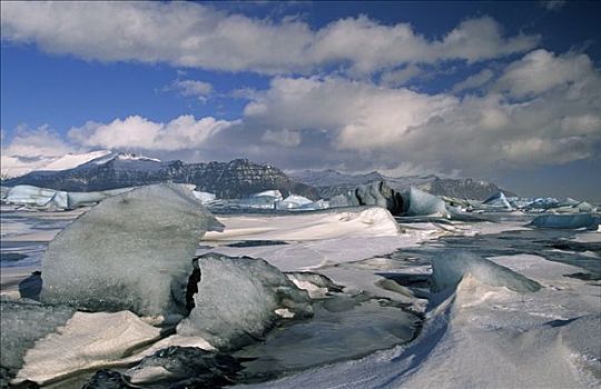 冰川冰,冰岛