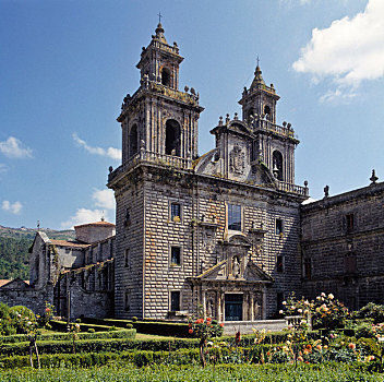 寺院,加利西亚,西班牙