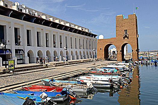 阿尔及利亚,旅游胜地,港口