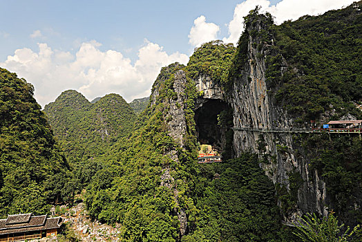 广西柳州,广西融安县,石门仙湖景区