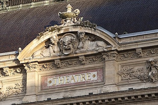 里昂,法国,剧院,地点