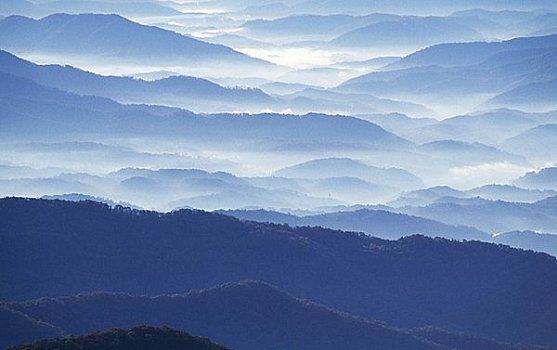 美国,田纳西,北方,大烟山