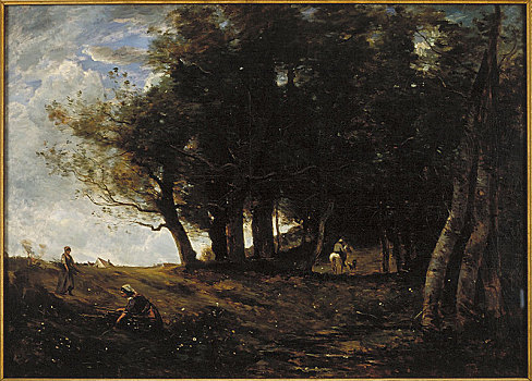 木头,1875年,艺术家