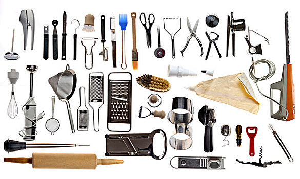 多样,炊具,烹调,工具,器具