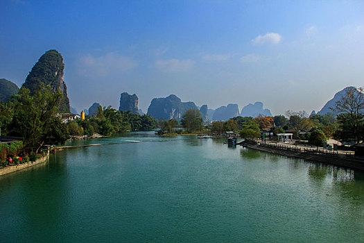 广西桂林漓江风景区