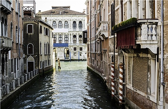 古老,建筑,水道,威尼斯