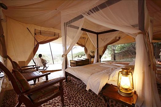 肯尼亚,马赛马拉国家公园,20年代,露营,老,传统,旅游,豪华,帐蓬