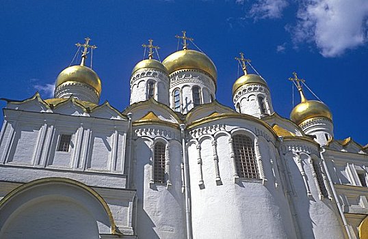圣母报喜大教堂,克里姆林宫,莫斯科,俄罗斯
