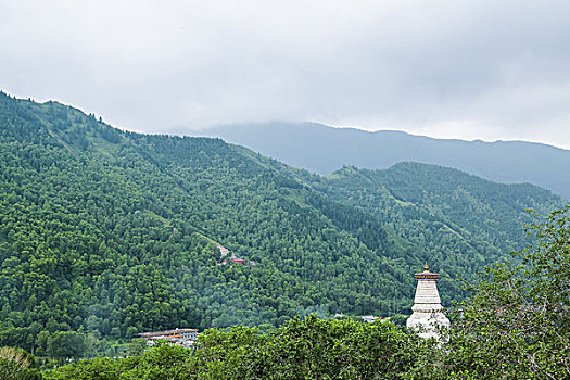 五台山大白塔