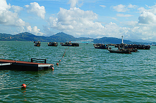 深圳蛇口海域风光