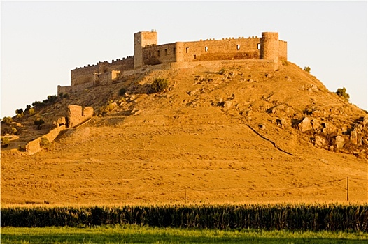 城堡,巴达霍斯省,埃斯特雷马杜拉,西班牙