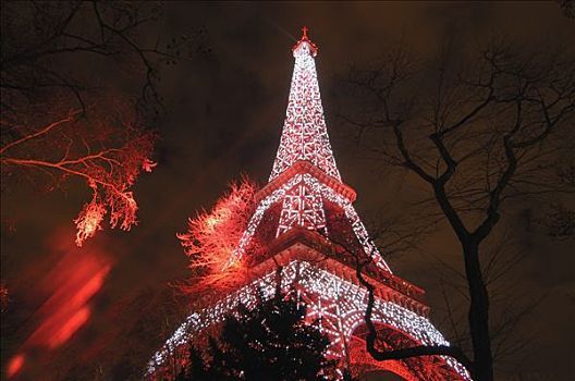 图像,巴黎,埃菲尔铁塔,胭脂,2004年
