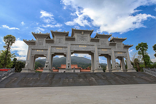 广东珠海普陀寺牌坊