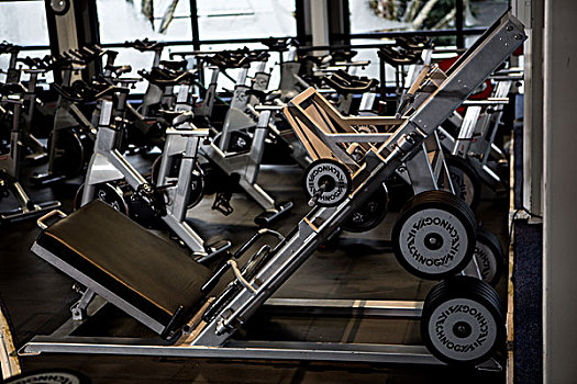 自行车,训练,机器,健身房