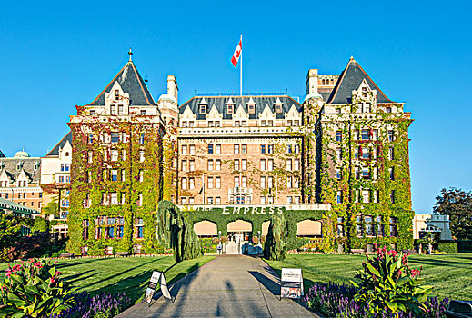 加拿大,不列颠哥伦比亚省,维多利亚,皇后酒店,大幅,尺寸