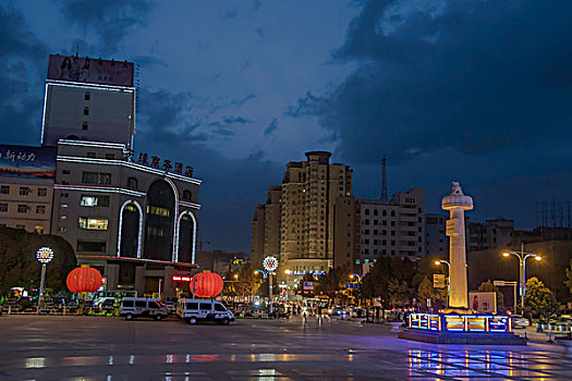 喀什市中心
