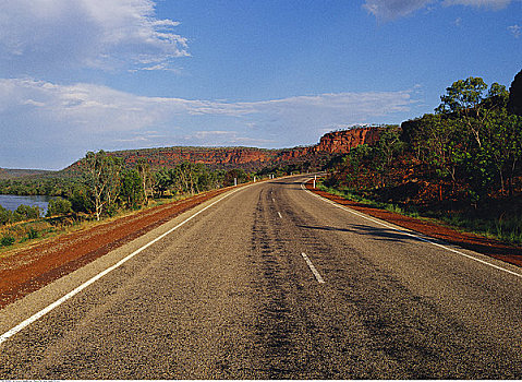 公路,国家公园,北领地州,澳大利亚