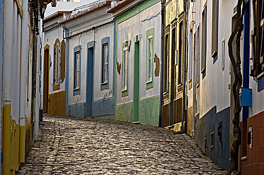 小巷,阿尔加维,葡萄牙,欧洲