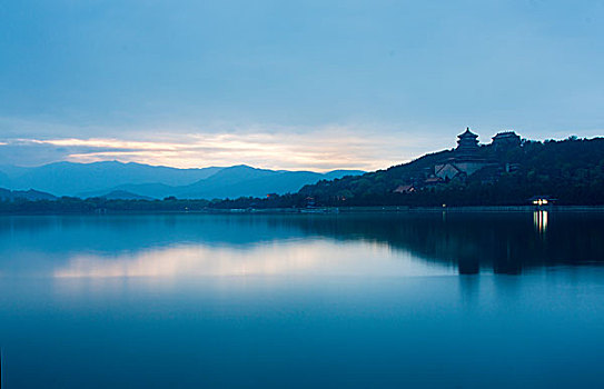 颐和园,佛香阁,昆明湖