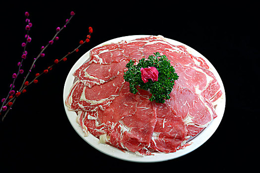 重庆火锅菜品-晕菜类-鲜牛肉