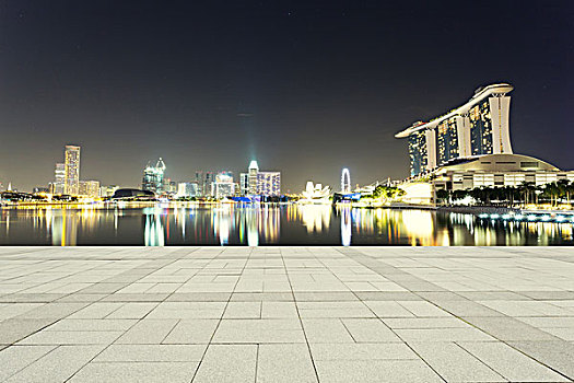 漂亮,夜景,城市