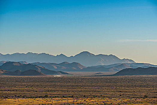 干燥,风景,山,纳米比亚,非洲
