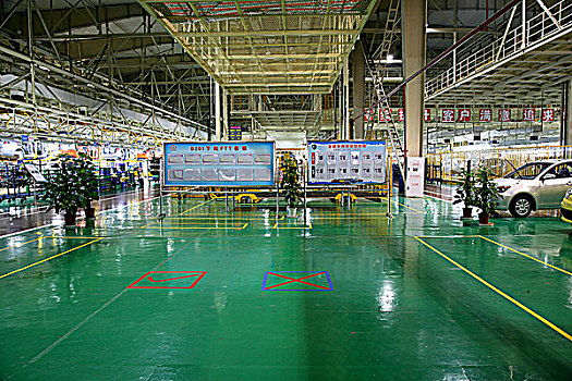 重庆长安汽车渝北工厂汽车总装车间质量评比台