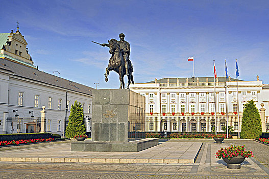 波兰,宫殿,华沙,总统府