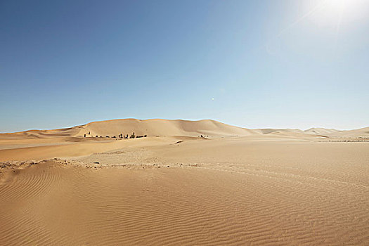沙丘,白天,纳米比诺克陆夫国家公园,非洲