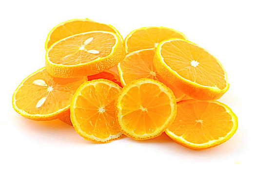 切片,橙色,柑橘