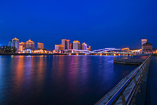 延吉市夜景