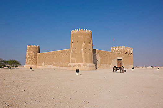 堡垒,卡塔尔,阿拉伯半岛,中东