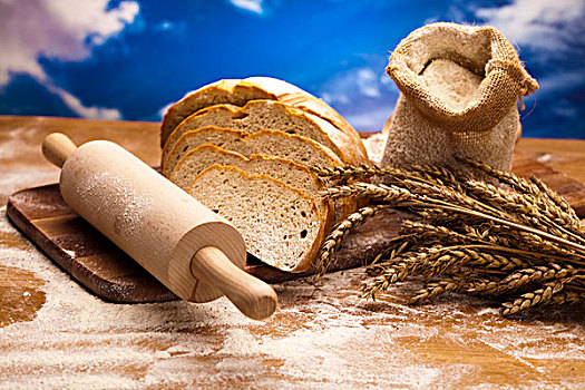 品种,全麦面包,面包