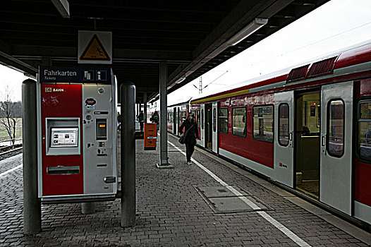 德国科隆铁路小站