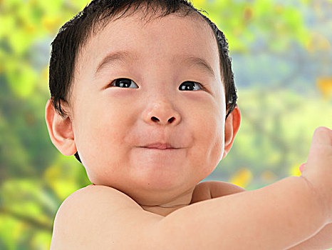 嬰兒,臉
