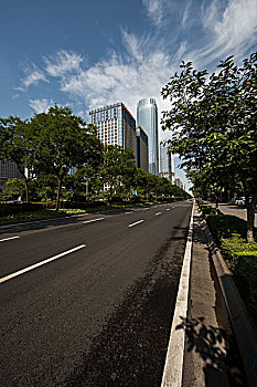 城市建筑与道路