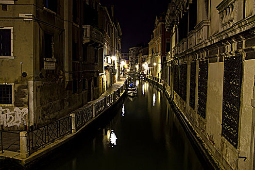 威尼斯的夜景