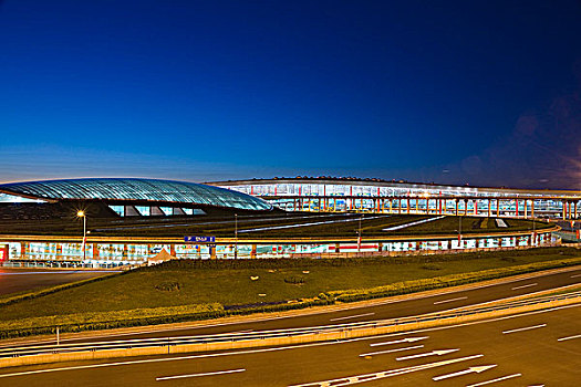 首都机场3号航站楼夜景